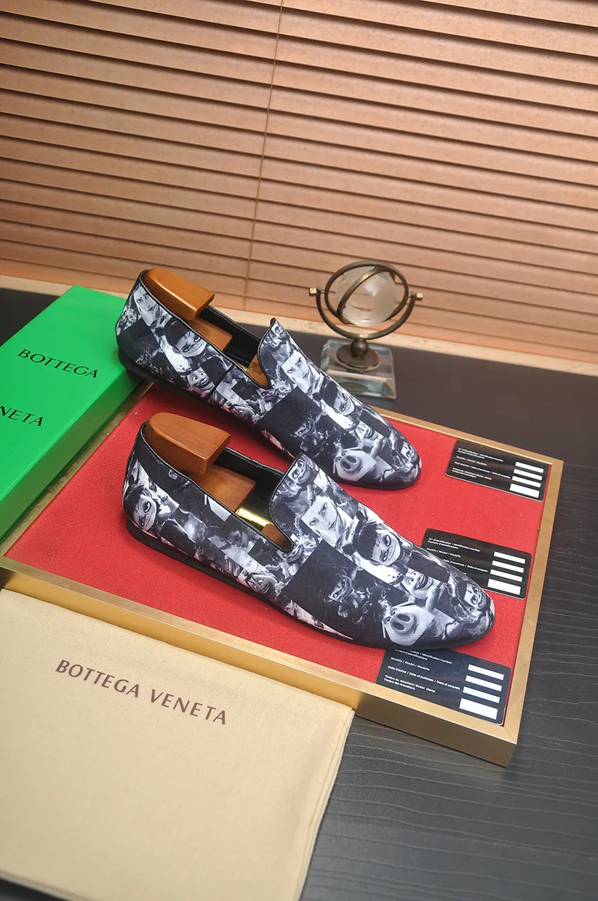 Men's shoes 💰460💶 [Botteg Venetta (BV)] (wallet shoes) exclusive new model official website new model The upper is made of high-quality top calfskin. Delicate feel and flowing luxurious texture. Tailored for refined men to create a noble aura. Delicate and regular Mark hand stitching. Smooth lines. Full sheepskin lining, comfortable to wash sweat. 38-44